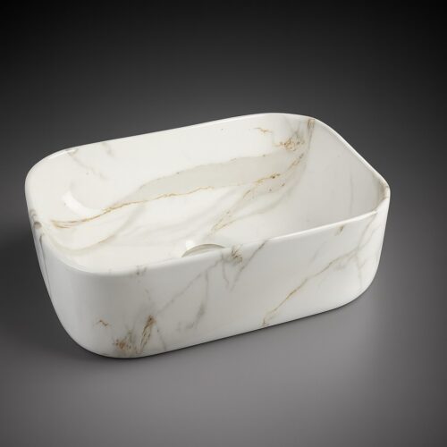 MS-304 XYLOAN TABLE TOP BASIN GLOSSY (16"X12")