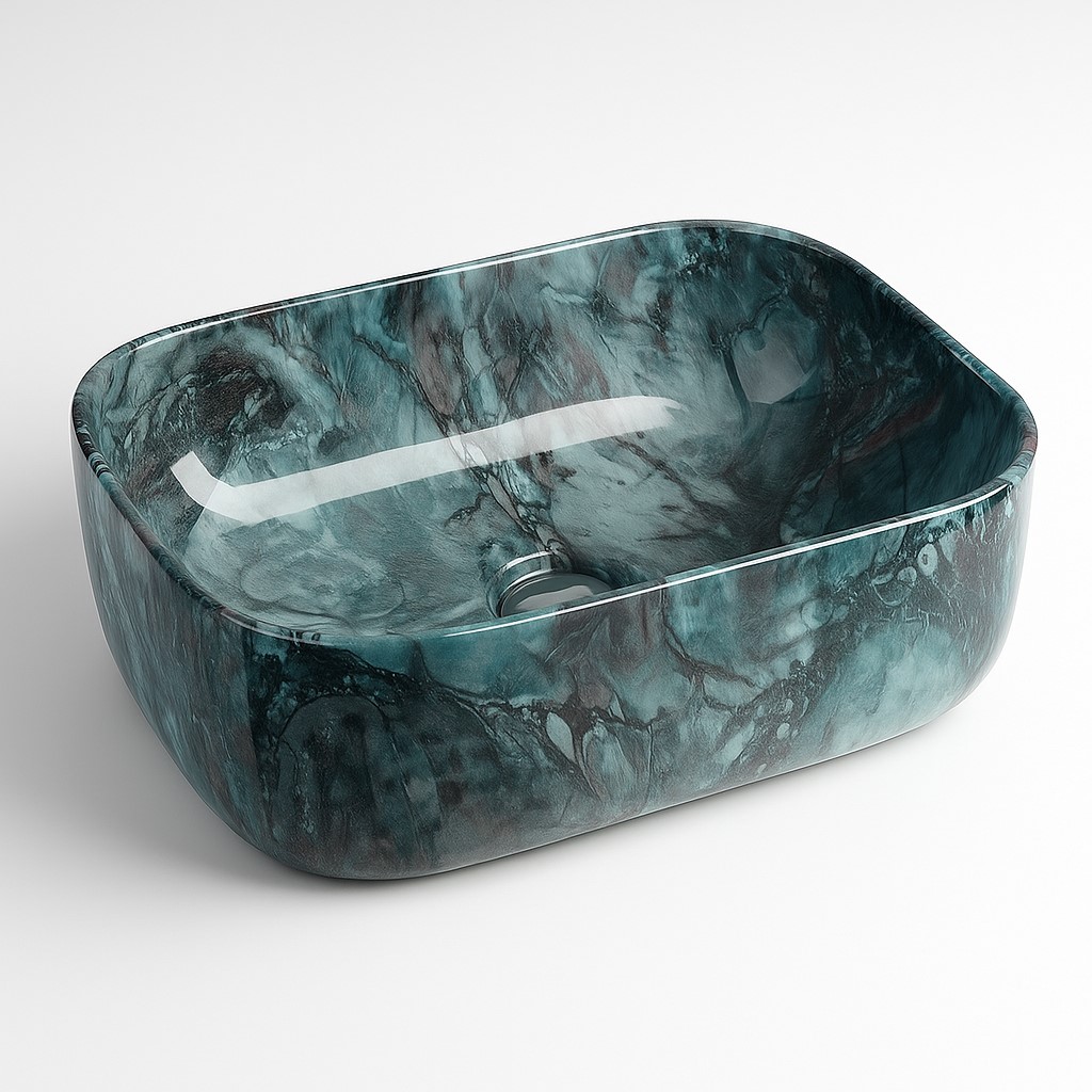 MS-312 XYLOAN TABLE TOP BASIN GLOSSY (16"X12")