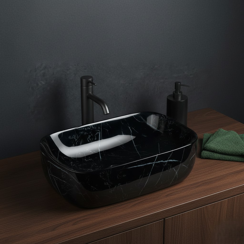 MS-313 XYLOAN TABLE TOP BASIN MATT (16"X12") - Image 2