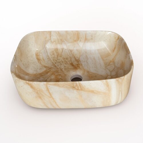 MS-314 XYLOAN TABLE TOP BASIN GLOSSY (16"X12")