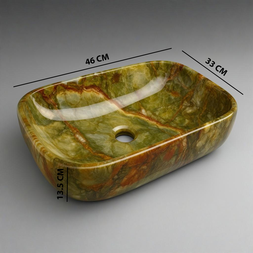 MS-403 XYLOAN TABLE TOP BASIN GLOSSY (18"X13") - Image 3