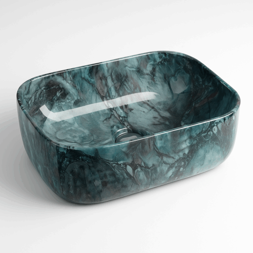 MS-404 XYLOAN TABLE TOP BASIN GLOSSY (18"X13")