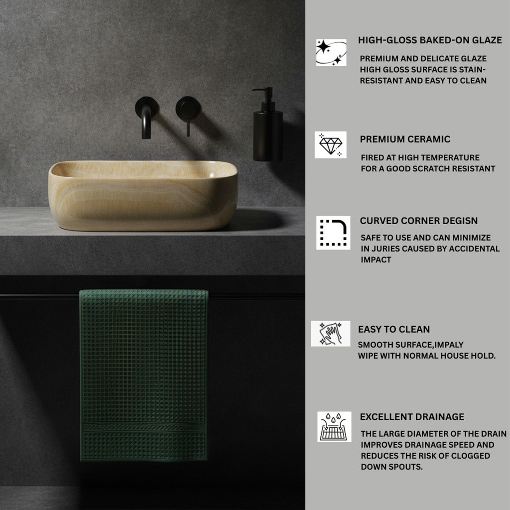 MS-420 XYLOAN TABLE TOP BASIN MATT (18"X13") - Image 4