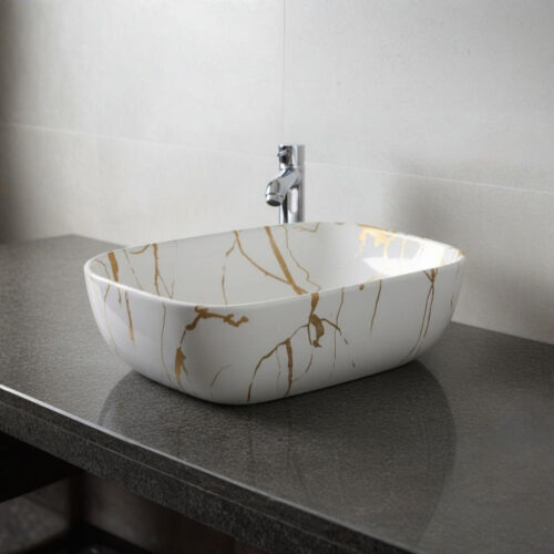 MS-422 XYLOAN TABLE TOP BASIN GLOSSY (18"X13")