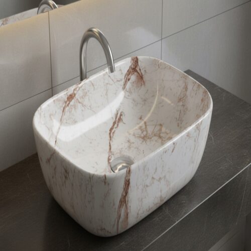 MS-426 XYLOAN TABLE TOP BASIN GLOSSY (18"X13")