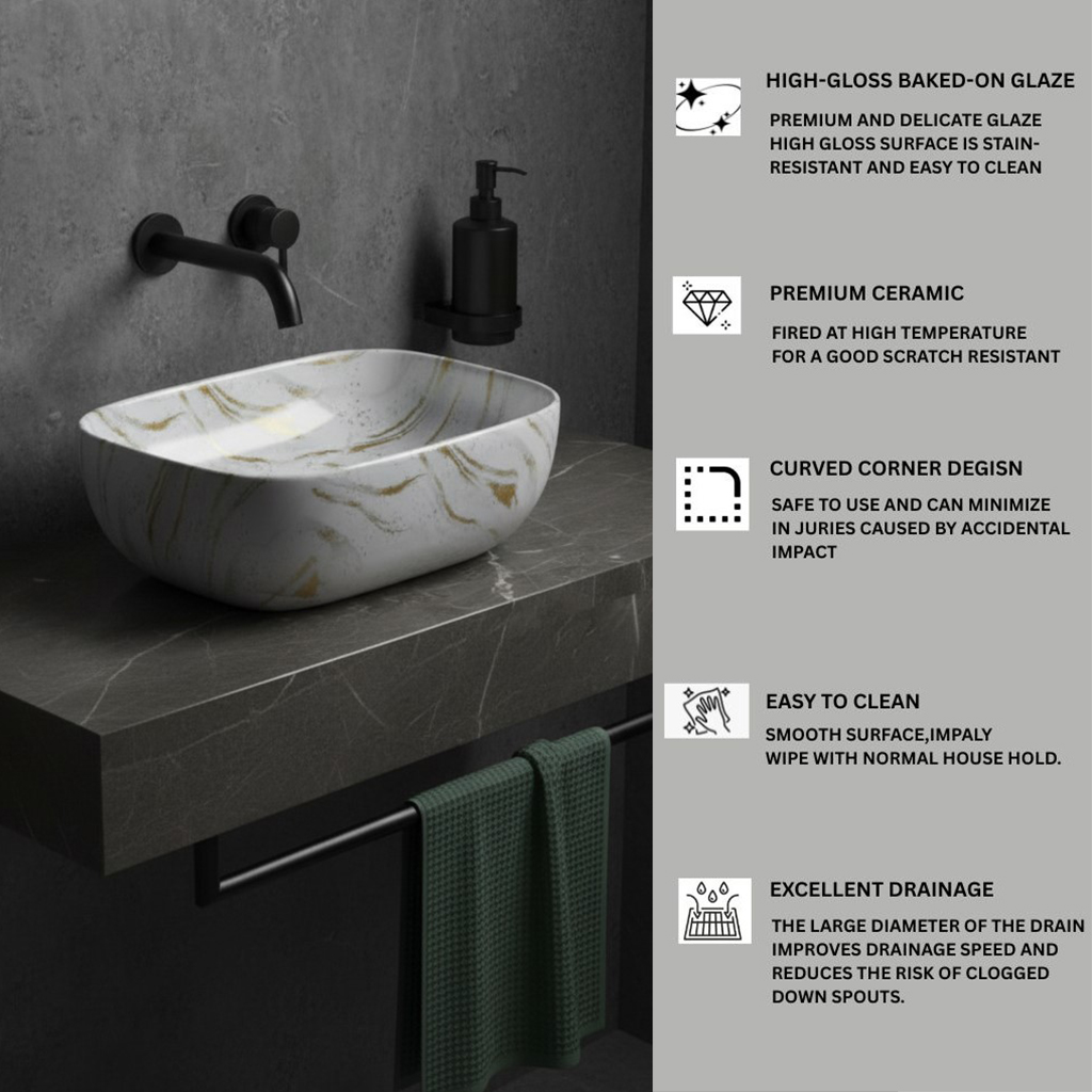 MS-430 XYLOAN TABLE TOP BASIN MATT (18"X13") - Image 4