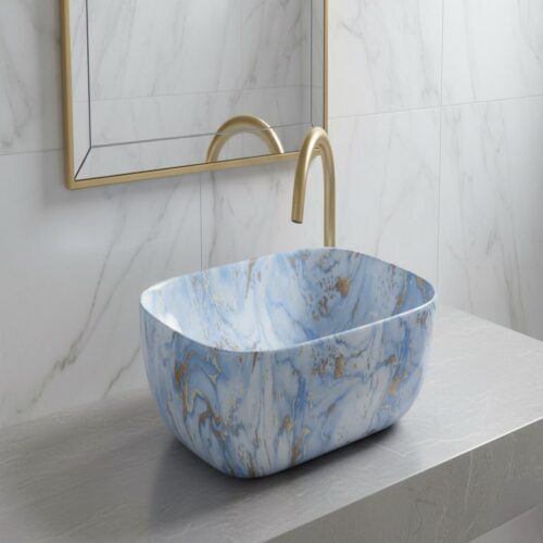 MS-433 XYLOAN TABLE TOP BASIN GLOSSY (18"X13")