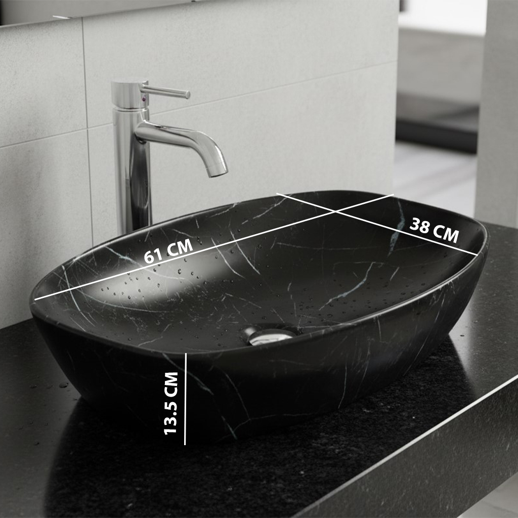 MS-607 XYLOAN TABLE TOP BASIN MATT (24"X15") - Image 3