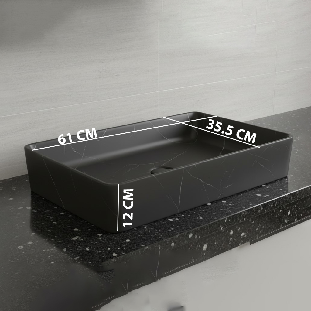 MS-701 XYLOAN TABLE TOP BASIN MATT (24"X14") - Image 3