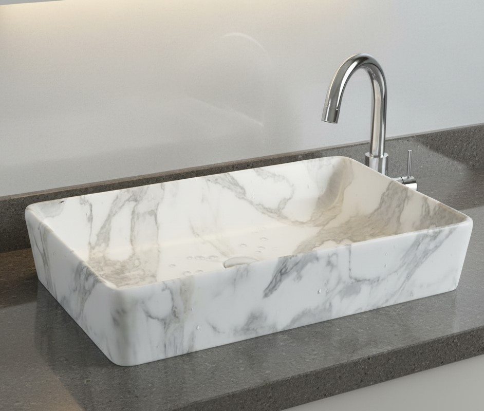 MS-704 XYLOAN TABLE TOP BASIN MATT (24"X14")