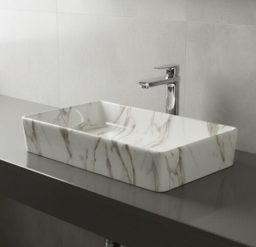 MS-709 XYLOAN TABLE TOP BASIN GLOSSY (24"X14")