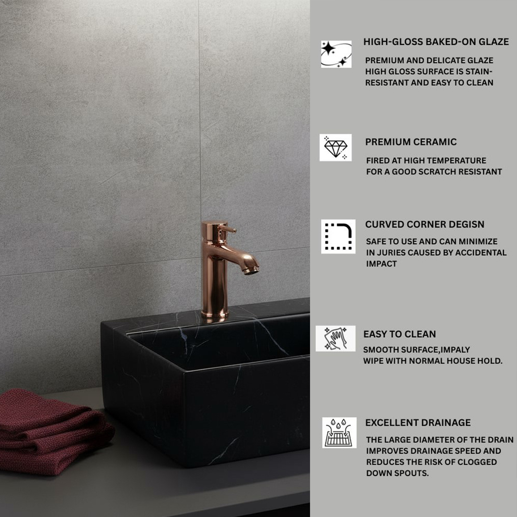 MS-802 XYLOAN WALL MOUNTED BASIN (13"X12") - Image 4