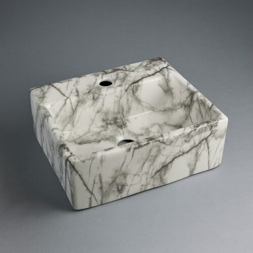 MS-810 XYLOAN WALL MOUNTED BASIN GLOSSY (13"X12")