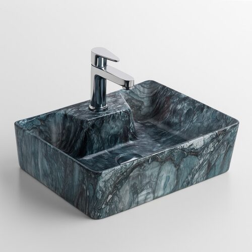 MS-910 XYLOAN WALL MOUNTED BASIN GLOSSY (16"X12")