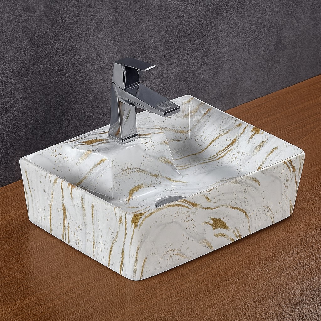 MS-917 XYLOAN WALLMOUNTED BASIN MATT (16"X12")