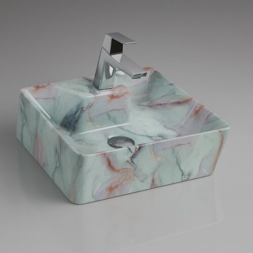 MS-919 XYLOAN WALL MOUNTED BASIN GLOSSY (16"X12")