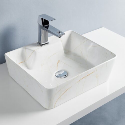 MS-921 XYLOAN WALL MOUNTED BASIN GLOSSY (16"X12")