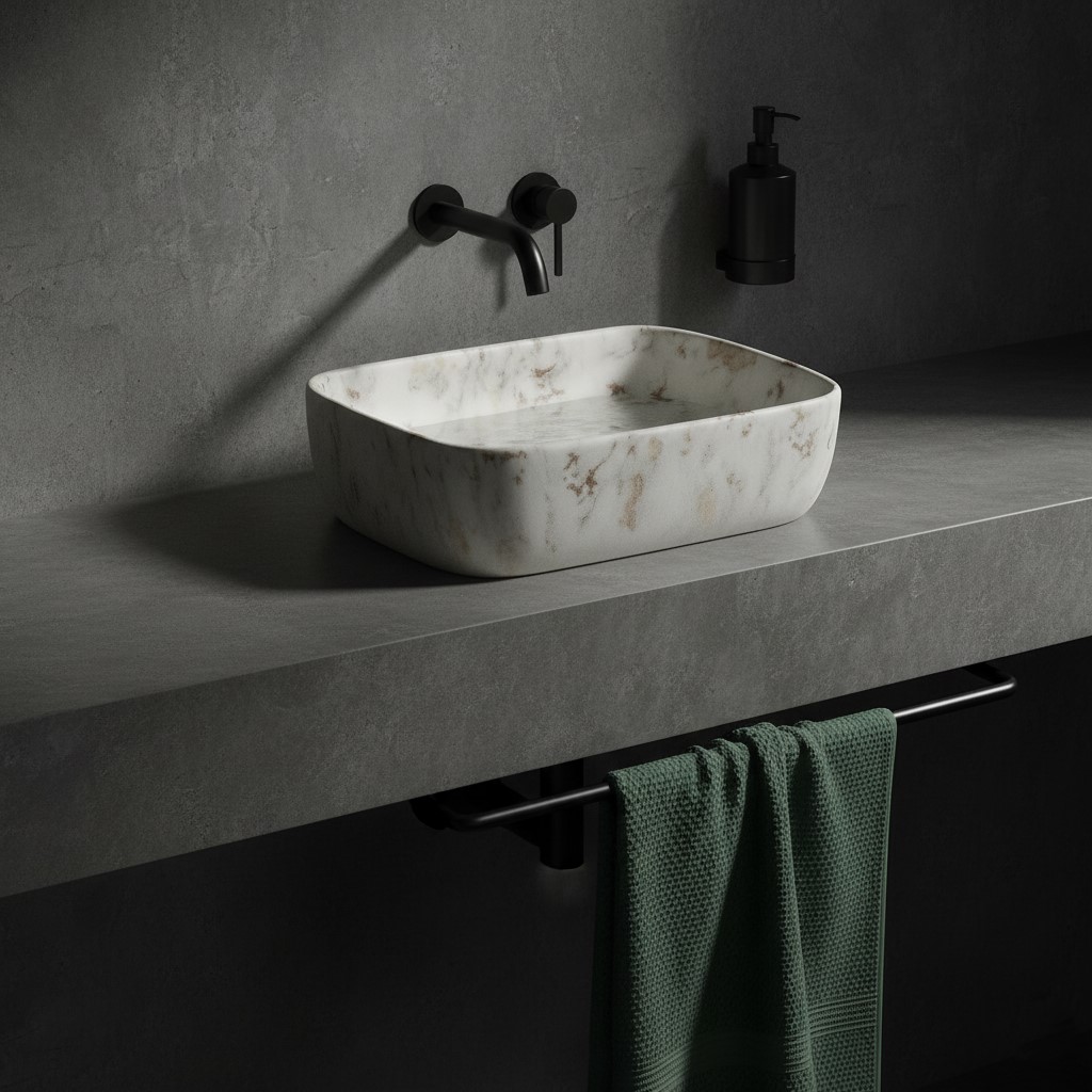 MS-410 XYLOAN TABLE TOP BASIN GLOSSY (18"X13") - Image 2