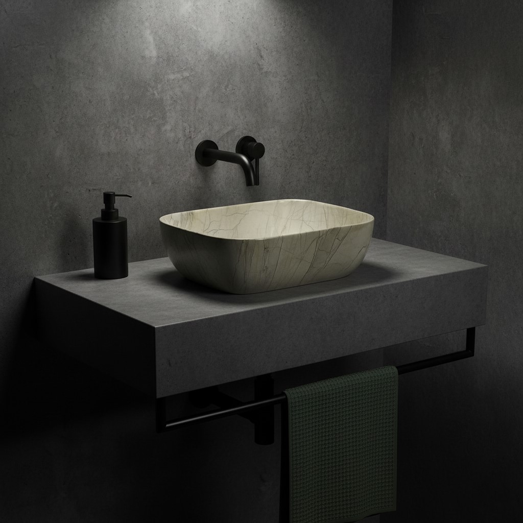 MS-416 XYLOAN TABLE TOP BASIN GLOSSY (18"X13") - Image 2