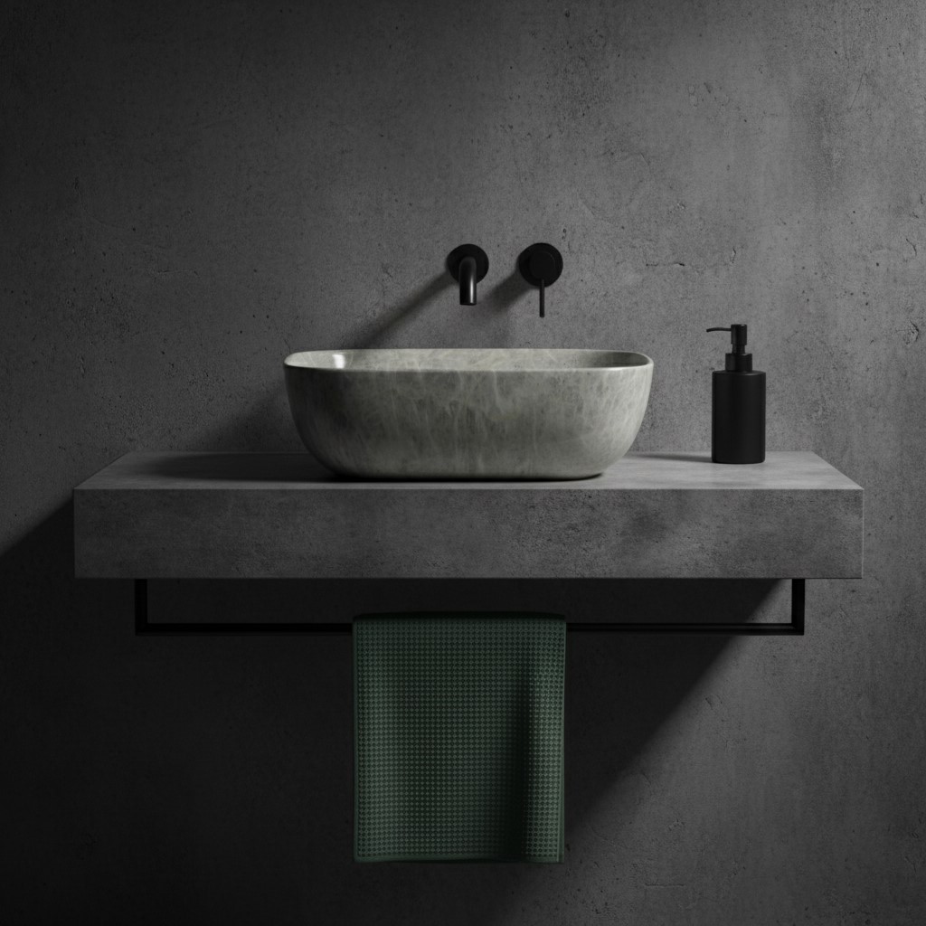 MS-435 XYLOAN TABLE TOP BASIN GLOSSY (18"X13") - Image 3