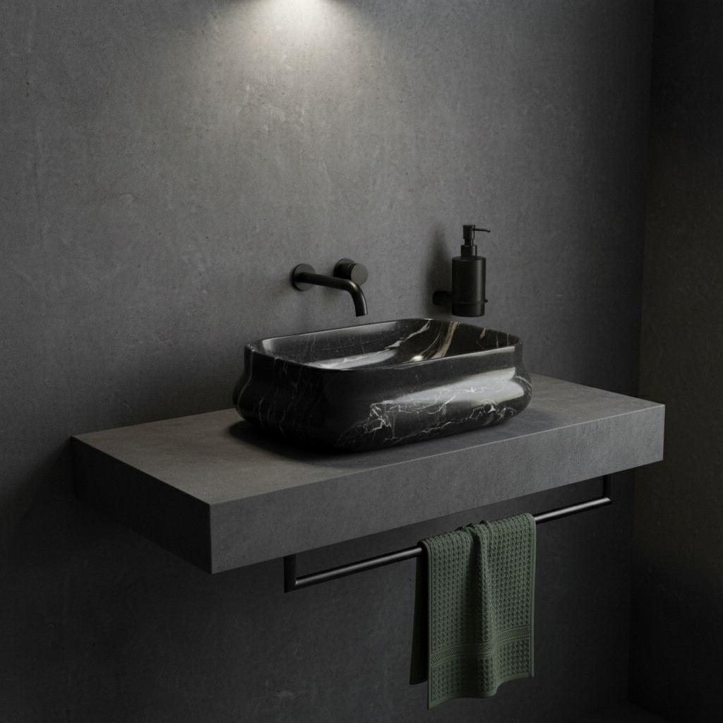 MS-502 XYLOAN TABLE TOP BASIN GLOSSY (18"X14") - Image 2