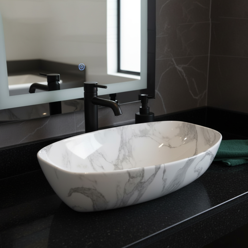 MS-606 XYLOAN TABLE TOP BASIN MATT (24"X18") - Image 2