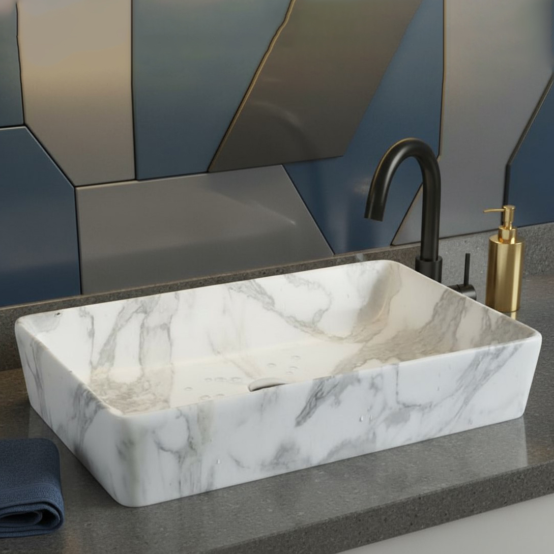 MS-704 XYLOAN TABLE TOP BASIN MATT (24"X14") - Image 2