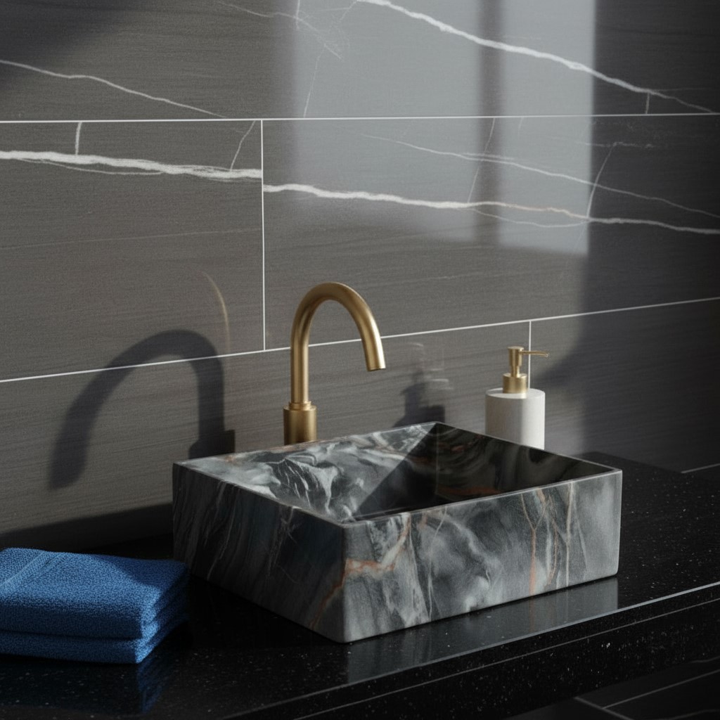 MS-801 XYLOAN WALL MOUNTED BASIN (13"X12") - Image 2