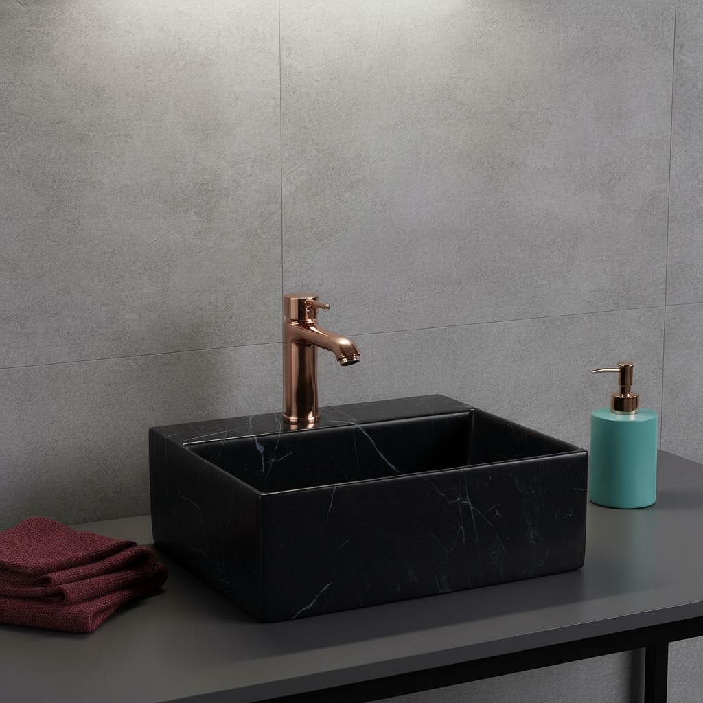 MS-802 XYLOAN WALL MOUNTED BASIN (13"X12") - Image 2