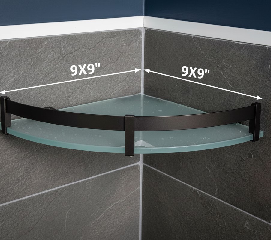 G-1214 Wall-mounted bathroom corner (12 X 12) - Image 3