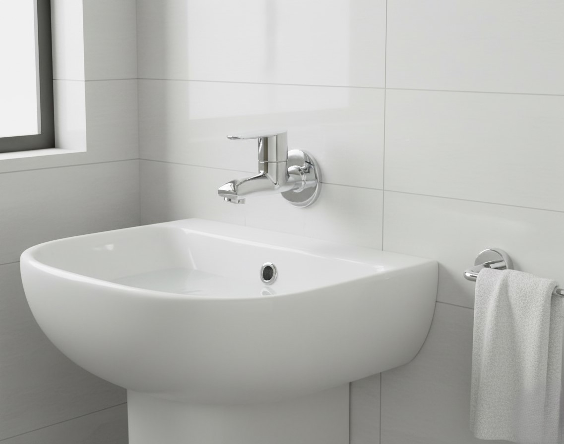 AT-01 Wall-Mounted Bib Cock Faucet,(BRASS) - Image 4