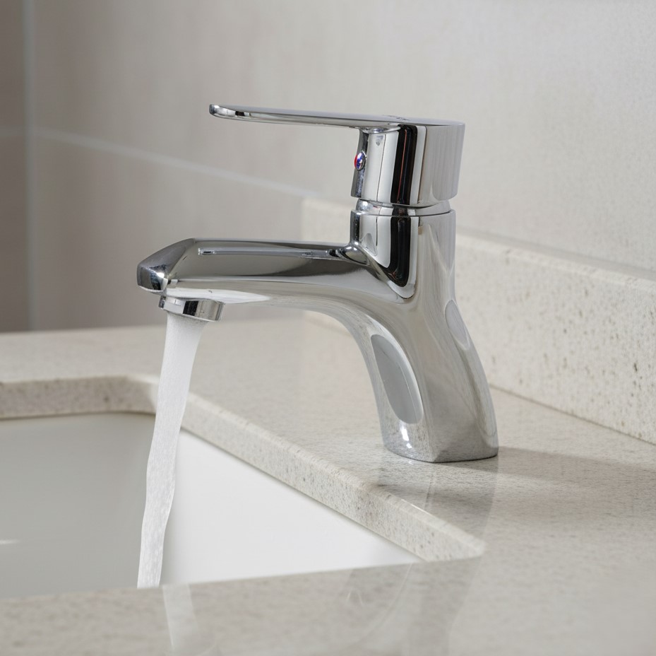 AT-02 Deck Mounted Faucet,Piller Cock,(BRASS) - Image 2