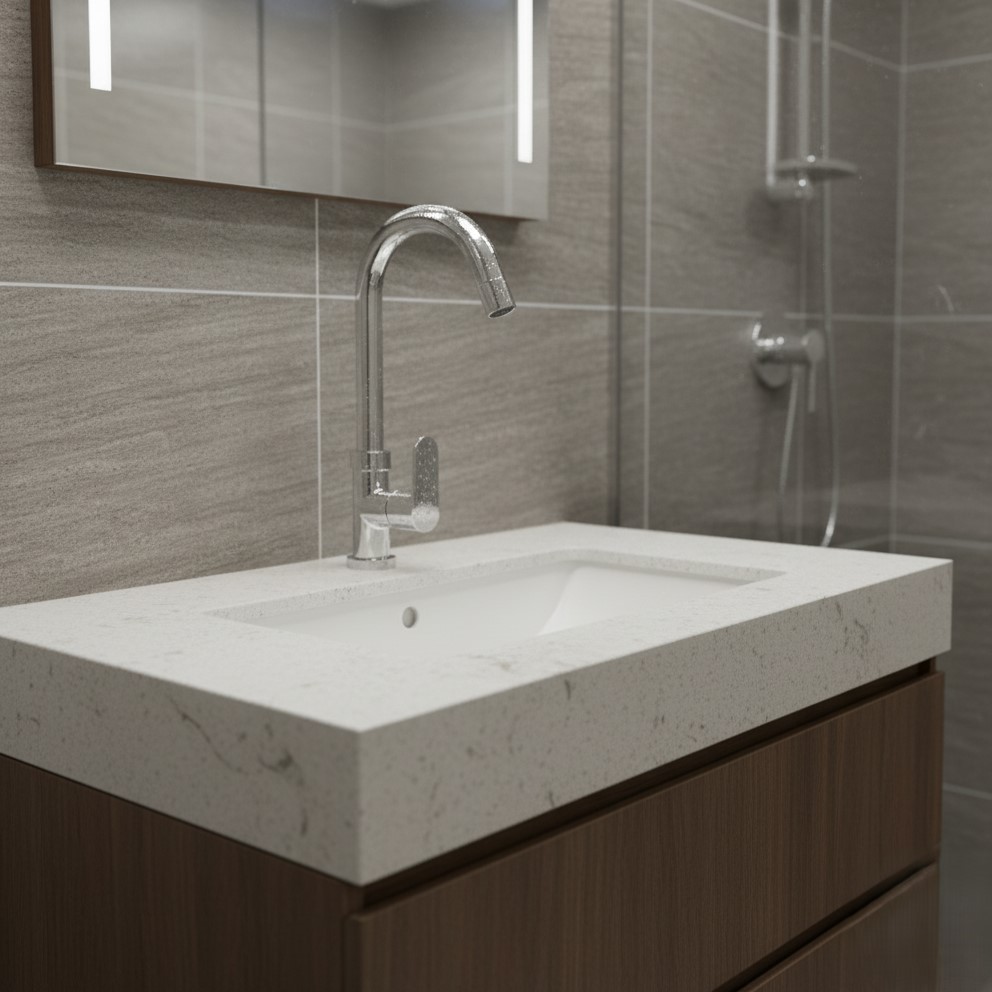 AT-08 SWAN NECK ,DECK MOUNT FAUCET(BRASS) - Image 5