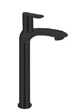 AT-10-BK HIGH-NECK PILLAR COCK,COUNTER-TOP(BLACK,BRASS) - Image 4