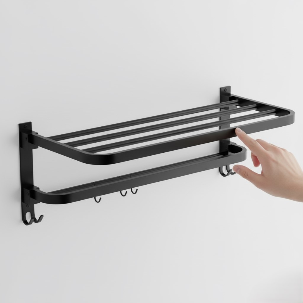 E-414 DOUBLE DECKER SQUARE PIPE BLACK MATT - Image 2