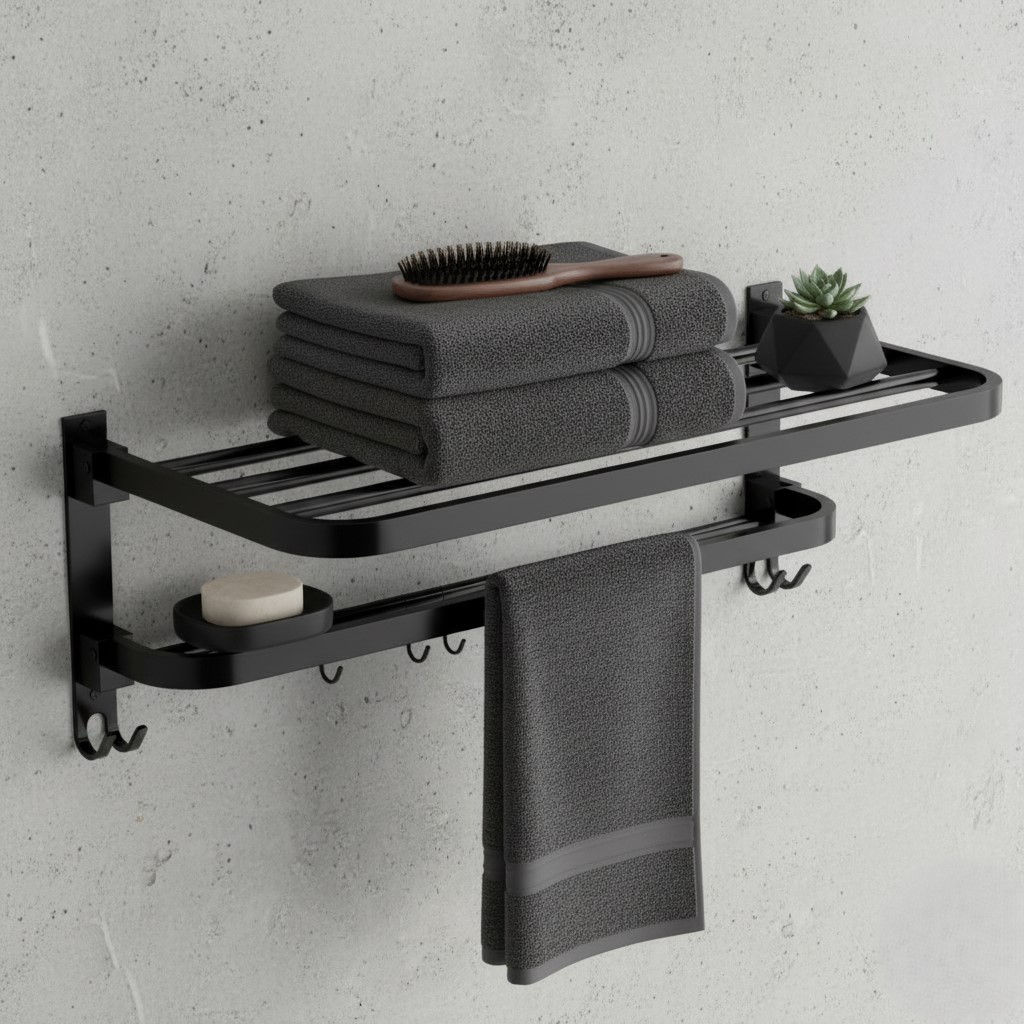 E-414 DOUBLE DECKER SQUARE PIPE BLACK MATT - Image 3
