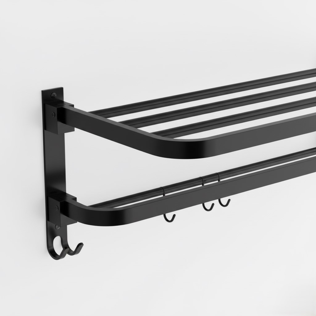 E-414 DOUBLE DECKER SQUARE PIPE BLACK MATT - Image 4