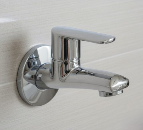 AT-01 Wall-Mounted Bib Cock Faucet,(BRASS)