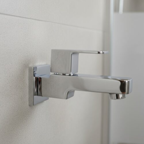 IP-04 WALL-MOUNT LONG BODY BIB COCK,LONG SPOUT TAP,(BRASS)