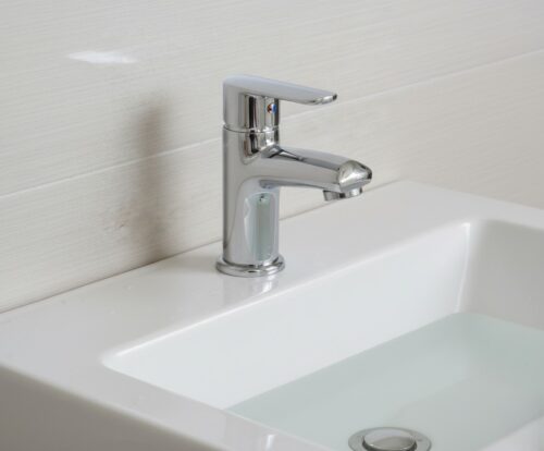 AT-02 Deck Mounted Faucet,Piller Cock,(BRASS)
