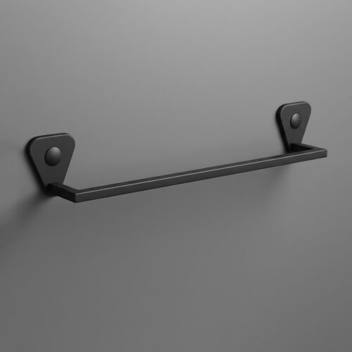 P-302 TOWEL ROD, STAINLESS STEEL (BLACK)
