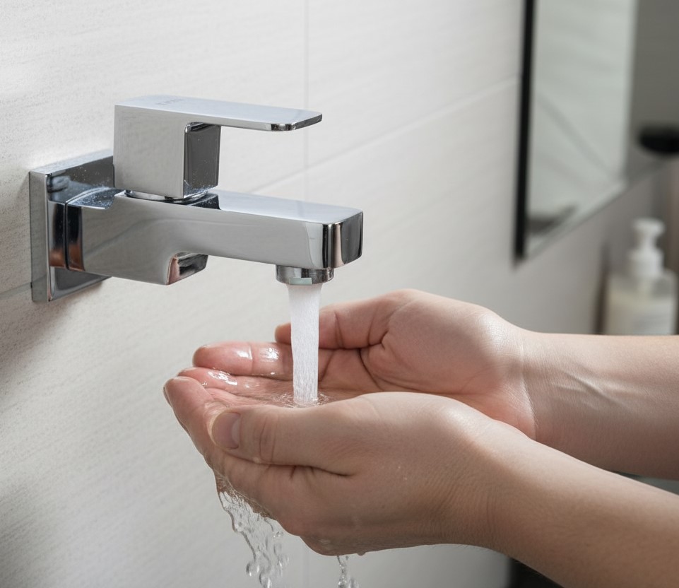 IP-01 WALL FAUCET BIB COCK,(BRASS) - Image 2