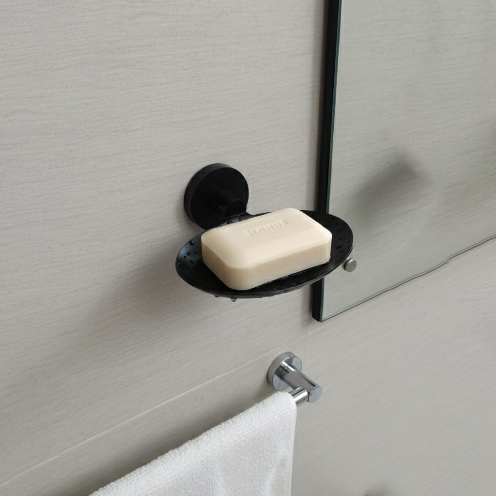 G-1403 SOAP DISH BRASS (PVD,BLACK) - Image 2