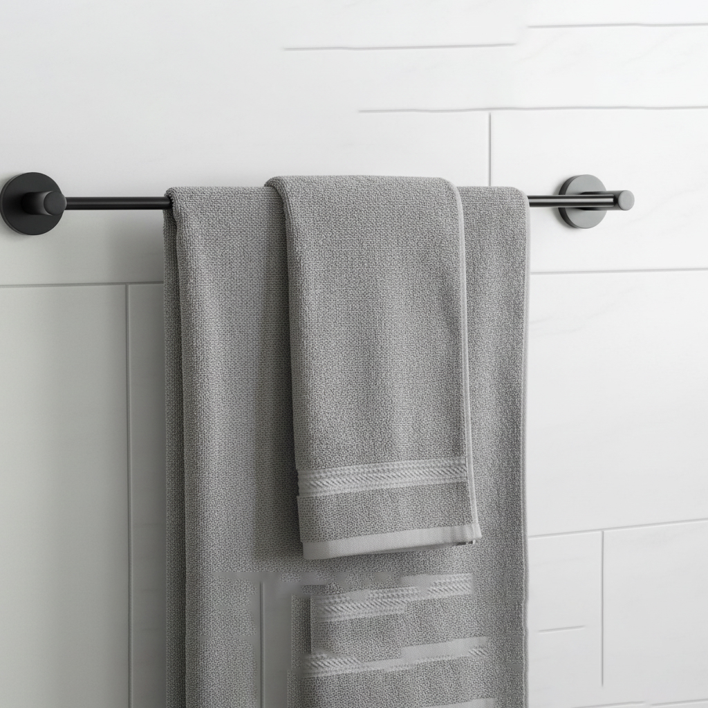 G-1406 TOWEL ROD BRASS (PVD,BLACK) - Image 4