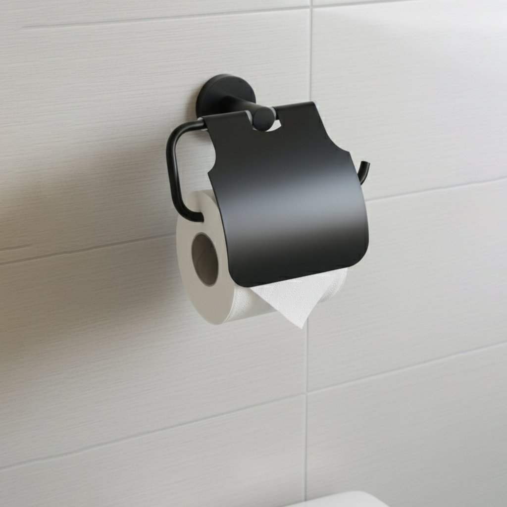 G-1410 PAPER HOLDER BRASS (PVD,BLACK) - Image 3