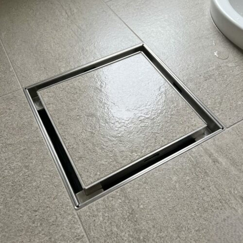 FD-02 Luxury 2-in-1 Invisible Square Shower Floor Drain(6X6)