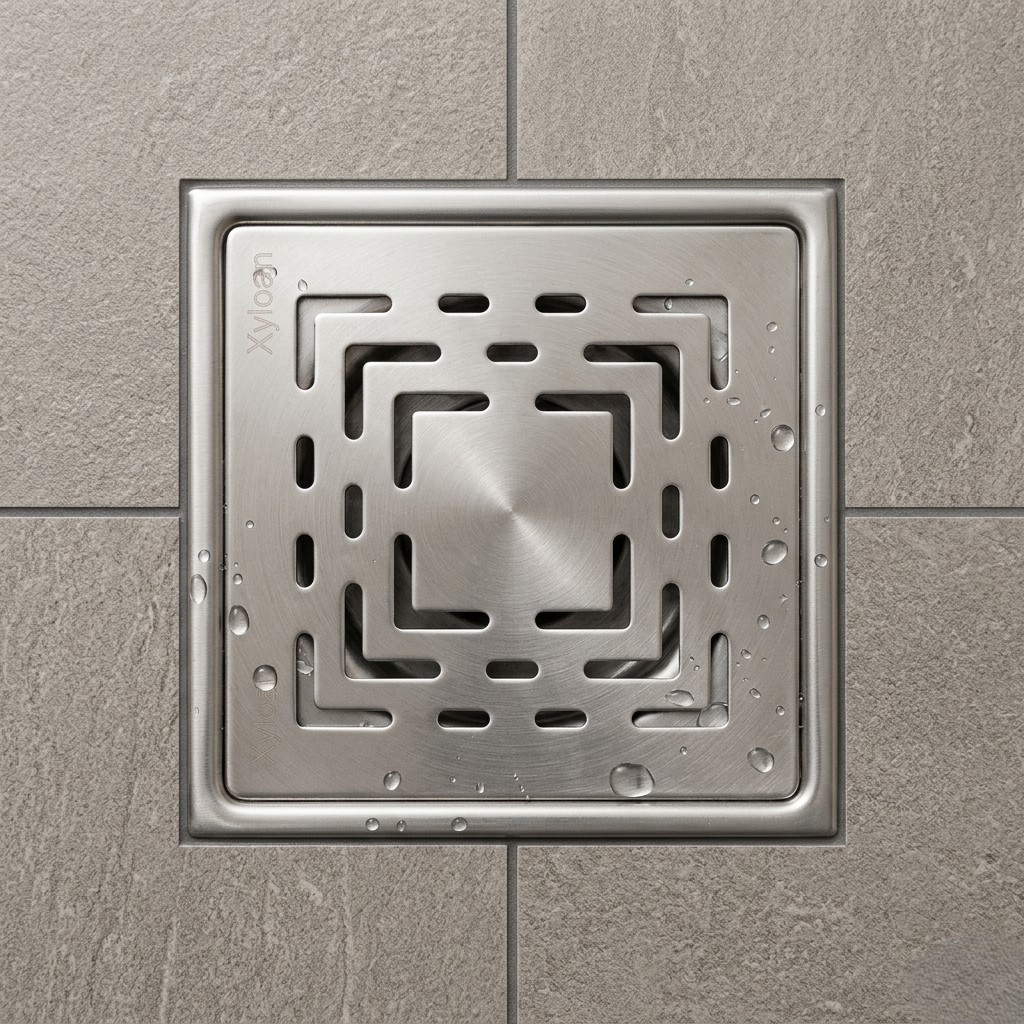 AFTM-02 Premium SS-304 Stainless Steel Square Floor Drain – Anti-Clog & Corrosion Resistant (5x5 Inch) - Image 5
