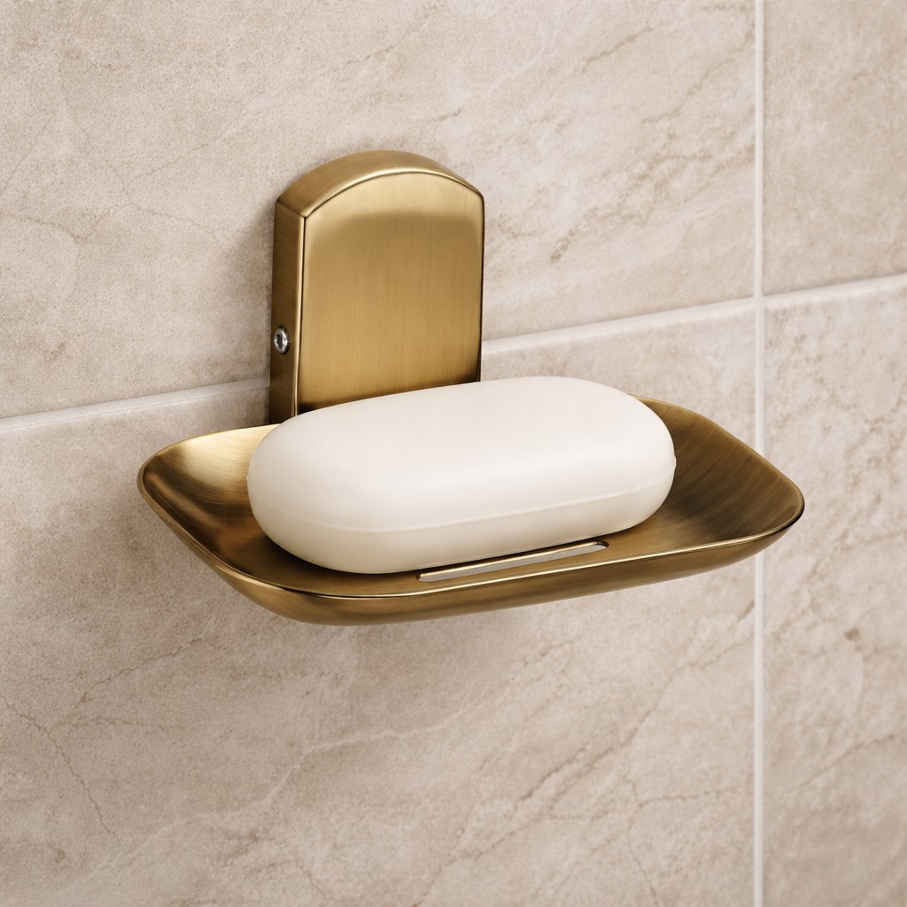 N-408 SOAP DISH (ANTIQUE) Stainless Steel (304) - Image 5