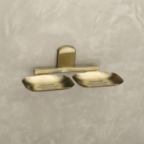 N-407 DOUBLE SOAP DISH (ANTIQUE) Stainless Steel (304)