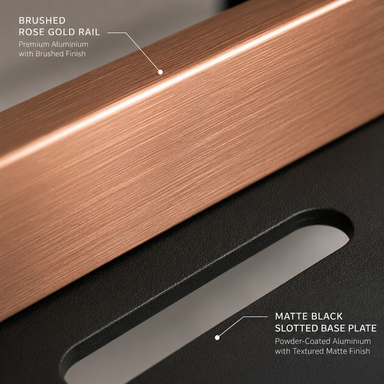 G-1232 ROSEGOLD ALUMINIUM CORNER - Image 5